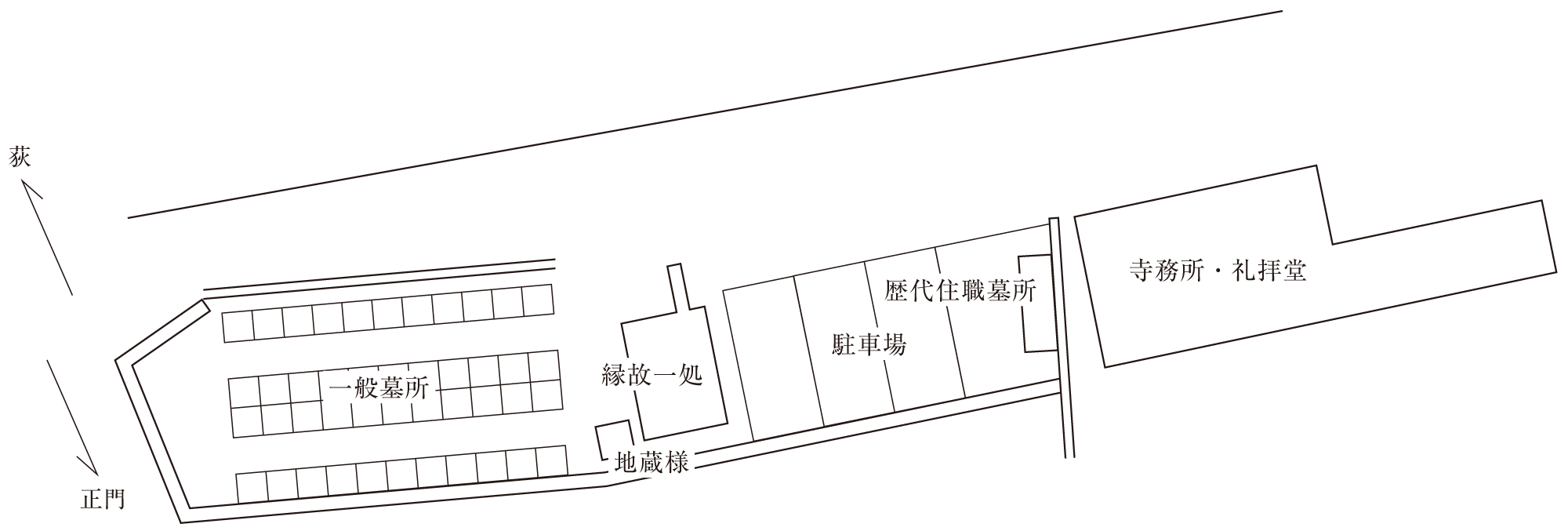 藤エリアのマップ図